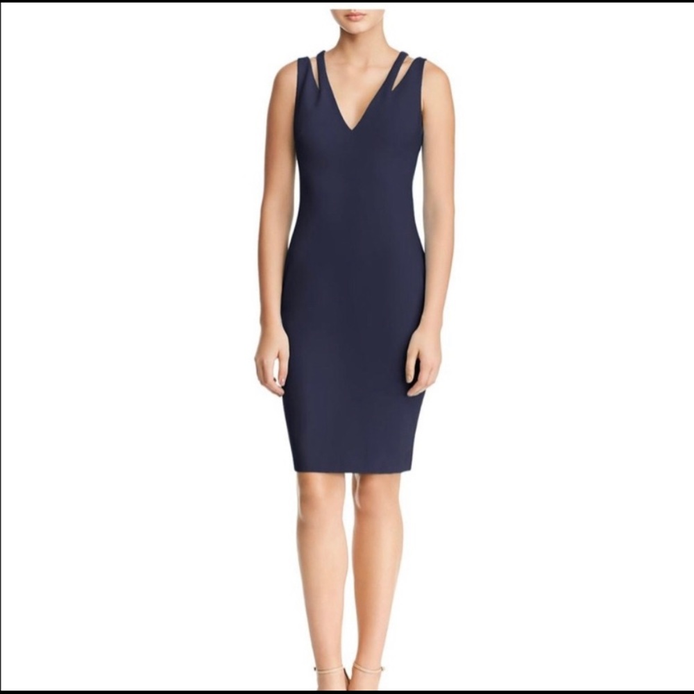 Likely Cruz Sheath Cocktail Dress Navy Size 0